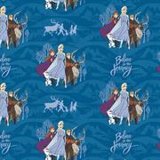 Camelot Fabrics Frozen 2, Journey Together - Blue